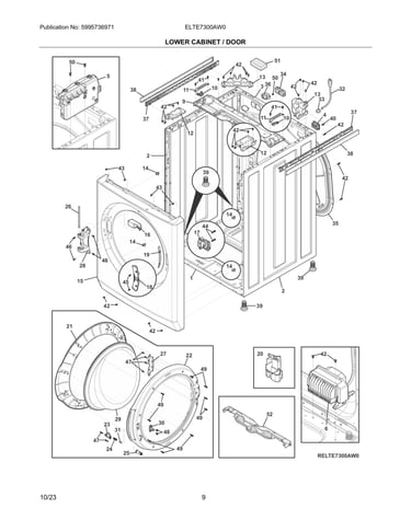 Lower cabinet/door