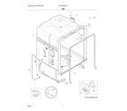 Frigidaire FGIP2468UF3A tub diagram