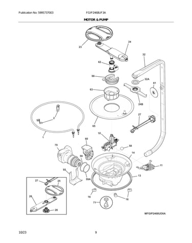 Motor & pump