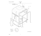 Frigidaire LFID2426TF6A tub diagram