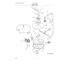 Frigidaire LFID2426TF6A motor & pump diagram