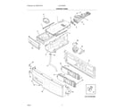 Electrolux ELTG7600AW0 control panel diagram