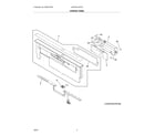 Frigidaire GDPP4517AF1B control panel diagram