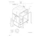 Frigidaire FFID2426TS6A tub diagram