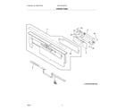 Frigidaire GDPH4515AF1B control panel diagram