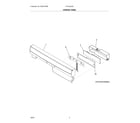 Frigidaire FFCD2418UW4A control panel diagram