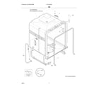 Frigidaire FFCD2418UW4A tub diagram