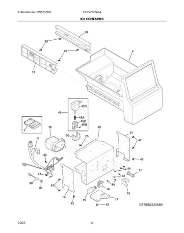 Ice container