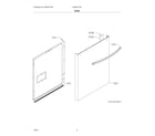 Frigidaire GDSH4715AF0A door diagram