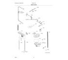 Frigidaire GDSH4715AF0A wash system diagram