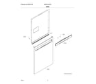 Frigidaire GDSP4715AF0A door diagram