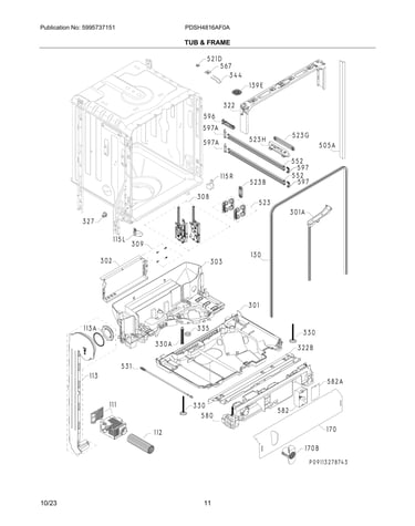 Tub & frame