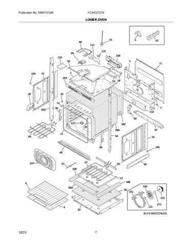 Lower oven