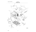 Frigidaire FCWM2727ASG microwave oven diagram