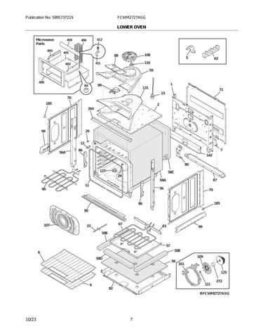 Lower oven