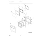 Frigidaire FCWM2727ABG door diagram