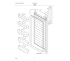 Electrolux EI33AF80WS7 door diagram