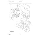 Frigidaire LFTR1835VF9 shelves diagram