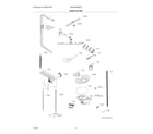 Electrolux EDSH4944BS0A wash system diagram