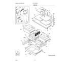 Frigidaire FRFC2323AS3 shelves diagram