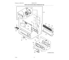 Frigidaire GRMS2773AF01 fresh food/drawer system diagram