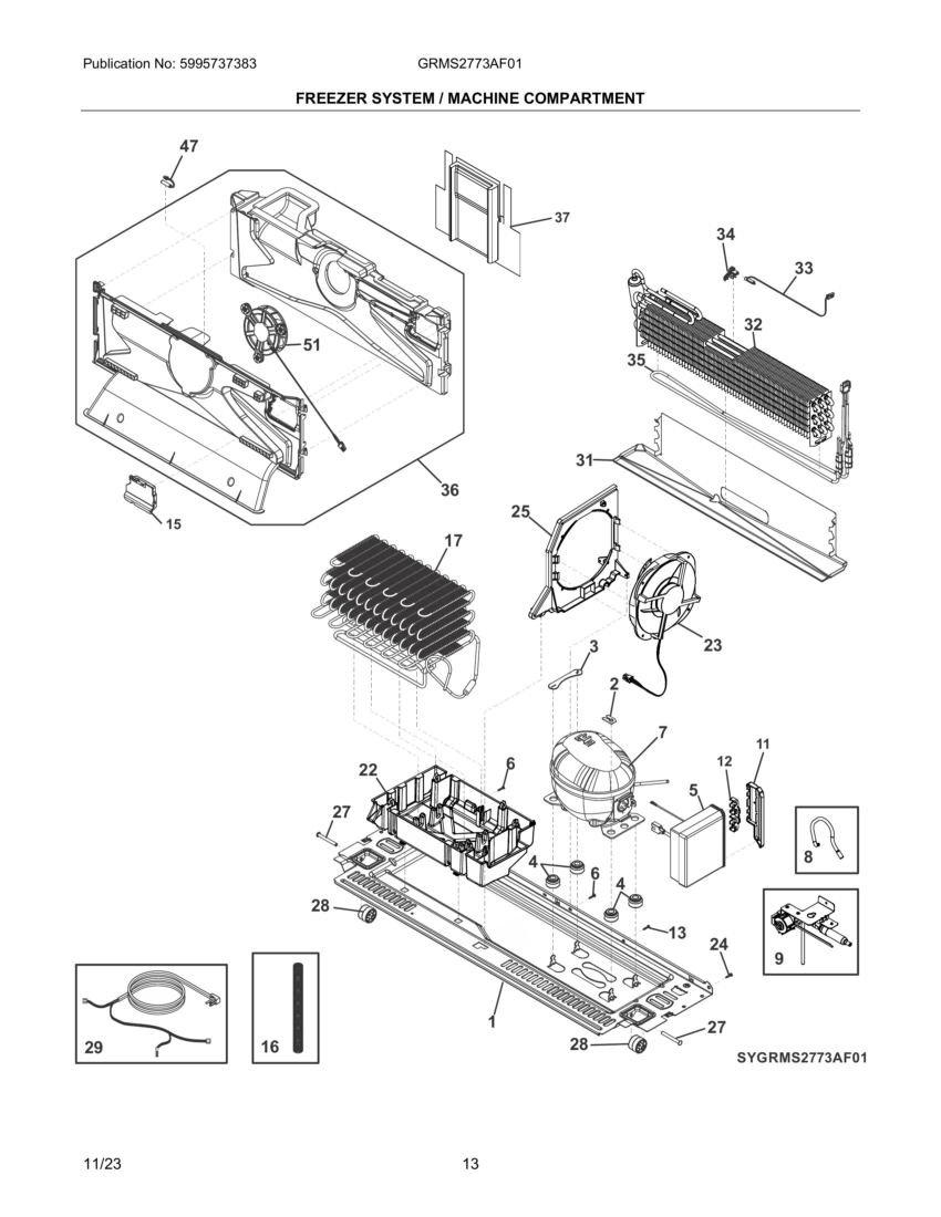 FREEZER SYSTEM/COMPARTMENT