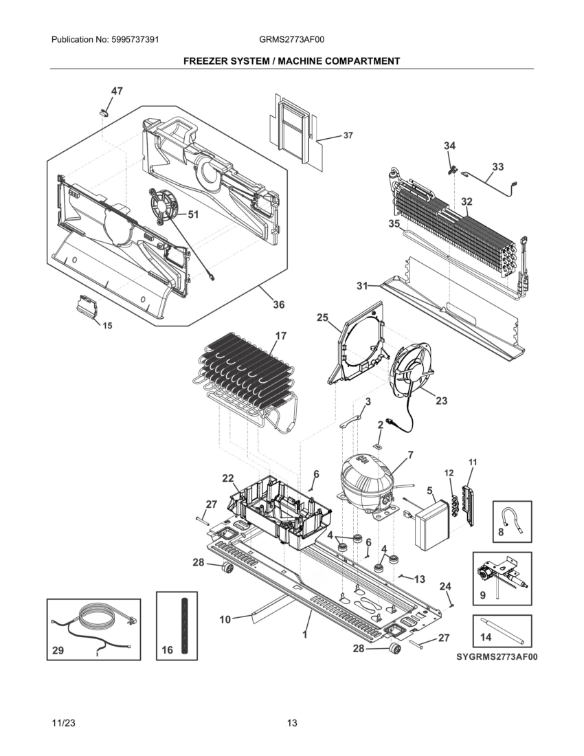 FREEZER SYSTEM/COMPARTMENT