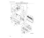 Frigidaire PRMC2285AF fresh food/drawer system diagram