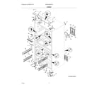 Frigidaire PRMC2285AF00 cabinet diagram