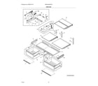 Frigidaire PRMC2285AF00 shelves diagram