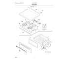 Frigidaire CFEF3054USN top/drawer diagram