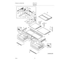 Frigidaire GRMC2273CF00 shelves diagram