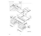 Frigidaire GRMG2272CF00 shelves diagram