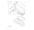 Frigidaire FFHT2045VS5 shelves diagram