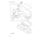 Frigidaire FFTR1835VS9 shelves diagram