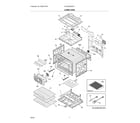 Frigidaire GCWD3067AFC lower oven diagram