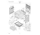 Frigidaire FCRE3052BBA body diagram