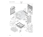 Frigidaire FCRE305CBWA body diagram