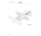 Frigidaire GCWM3067AFC control panel diagram