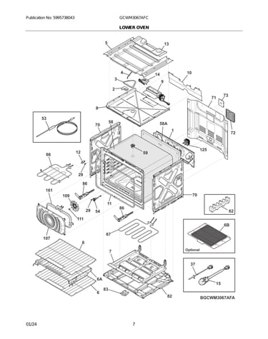 Lower oven