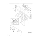 Frigidaire GCRG3060BDA backguard diagram