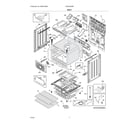 Frigidaire GCRG3060BDA body diagram