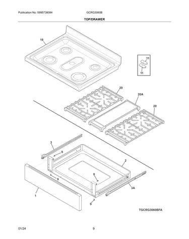 Top/drawer