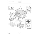 Frigidaire PCWD3080AFB upper oven diagram