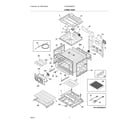 Frigidaire PCWM3080AFB lower oven diagram