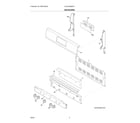 Frigidaire GCRG3038AFE backguard diagram