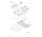 Frigidaire GCRG3038AFE top/drawer diagram