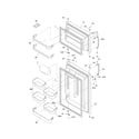 Kenmore 25369949704 door diagram