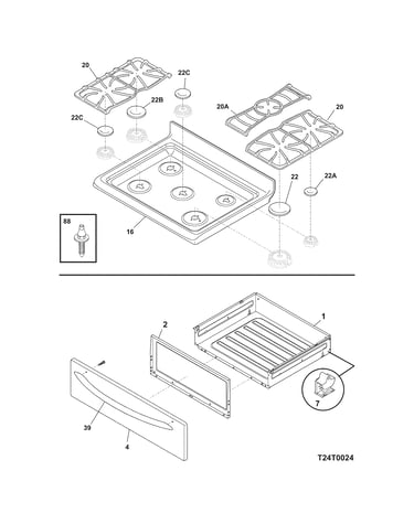 Top/drawer