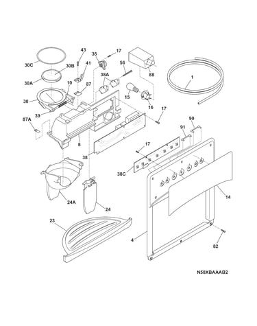 Ice & water dispenser